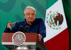 Meksika Prezidenti ABŞ sərhədini keçən miqrantların sayının iki dəfə azaldığını bildirib