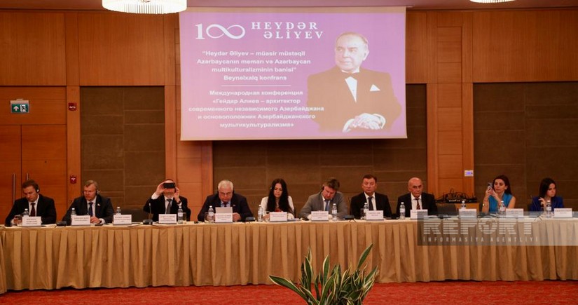 Bakıda multikulturalizmin inkişafında Heydər Əliyevin roluna həsr olunmuş konfrans işinə başlayıb