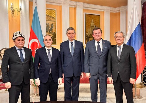 В Баку встретились послы Беларуси, Кыргызстана, Узбекистана, России и Таджикистана