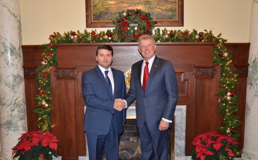 Azerbaijani Consul General meets Governor of U.S. State of Idaho