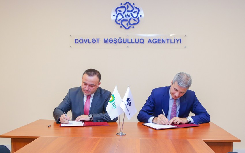 Dövlət Məşğulluq Agentliyi ilə BP şirkəti arasında memorandum imzalanıb 