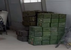 На гражданских объектах в Карабахе конфисковано большое количество оружия и боеприпасов