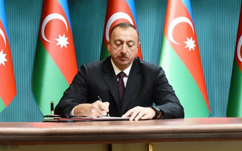 President Ilham Aliyev signs order to award the Azerbaijani winner athletes at Olympics and Paralympics