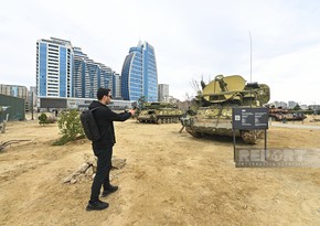 Turkish journalists visit Military Trophy Park