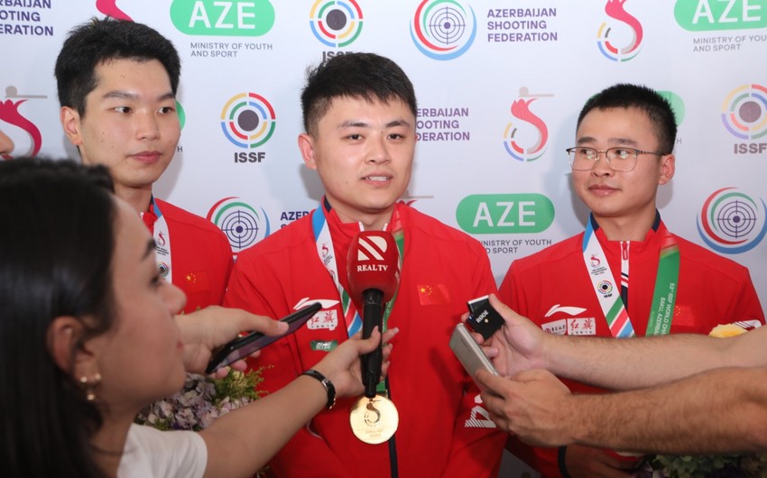 Chinese athlete who claimed gold medal in Baku: World Championship is well organized