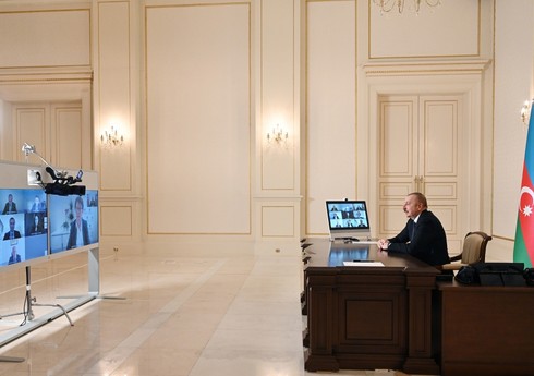 Ильхам Алиев принял нового президента ЕБРР в видеоформате