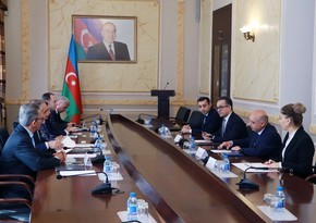 Chairman of Azerbaijan's State Committee on Work with Religious Institutions meets Baha'i International Community representative 