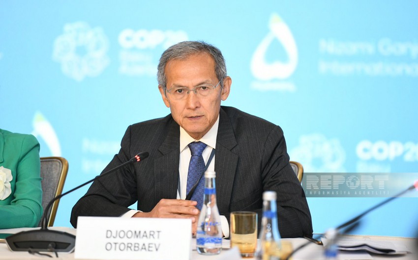 Comart Otorbayev: COP29-un uğur əldə etməsi üçün inkişaf etmiş ölkələrlə əməkdaşlıq əlaqələri qurulmalıdır