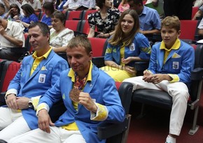 ​Ukraynada I Avropa Oyunları iştirakçılarının şərəfinə tədbir keçirilib