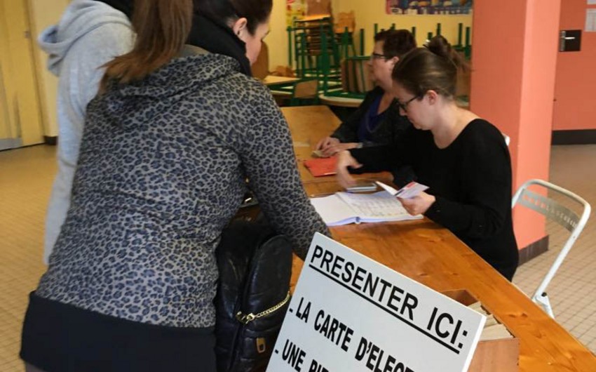 Fransada keçirilən prezident seçkilərində seçici iştirakı 28,23% təşkil edir - FOTO