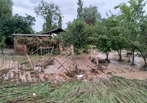 Госкомитет: В Геранбое сель повредил дома 306 вынужденных переселенцев 