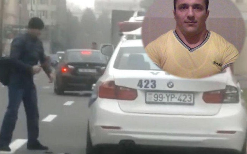 В Баку вынесен приговор мужчине, разбившему полицейский автомобиль