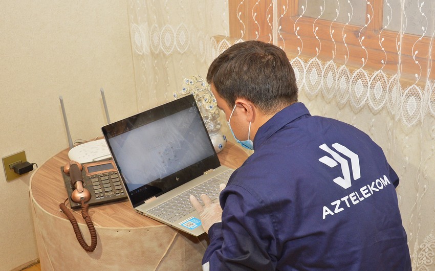 “Aztelekom” 700 mininci evi telekommunikasiya xidmətləri ilə təmin edib