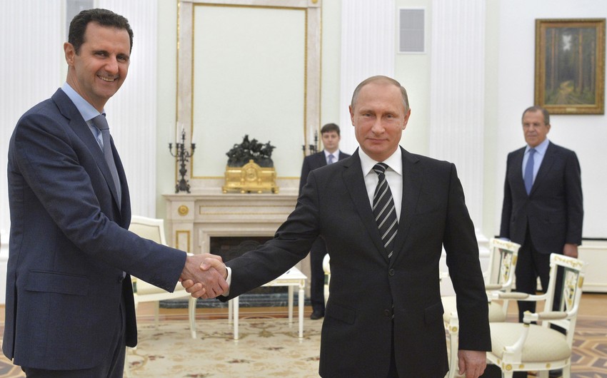 Vladimir Putin meets with Bashar Assad in Sochi