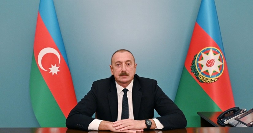 Prezident: Mənim tərəfimdən hərbi birləşmələrimizə Qarabağda mülki əhalinin qorunmalı olması ilə bağlı ciddi tapşırıq verilmişdi