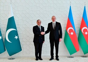 Azerbaijan President Ilham Aliyev congratulates Pakistan's Prime Minister Shehbaz Sharif