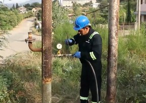 Azerigaz restoring gas supply infrastructure in Khankandi