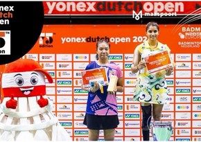 Azərbaycan badmintonçusu Niderlandda gümüş medal qazanıb