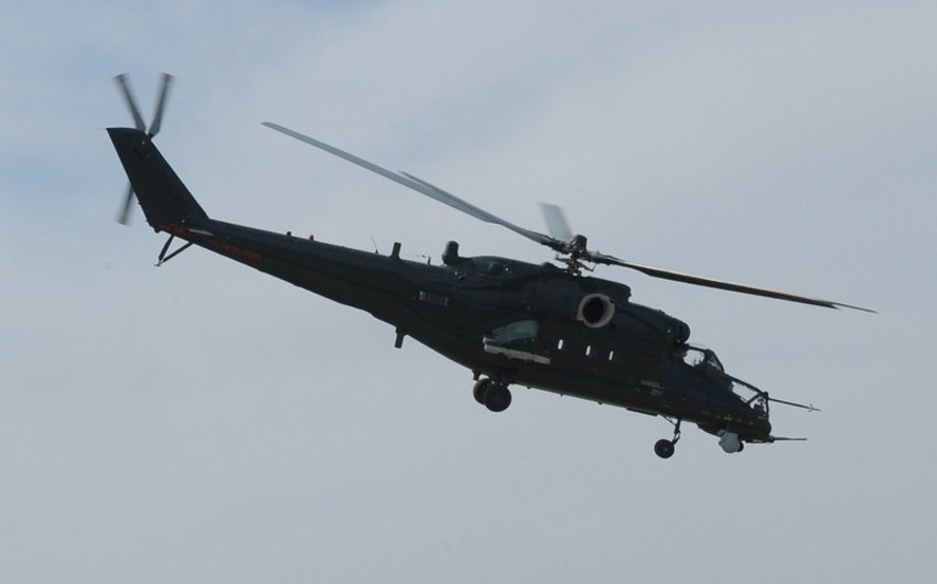 В результате крушения военного вертолета погибли 14 человек, 2 получили ранения