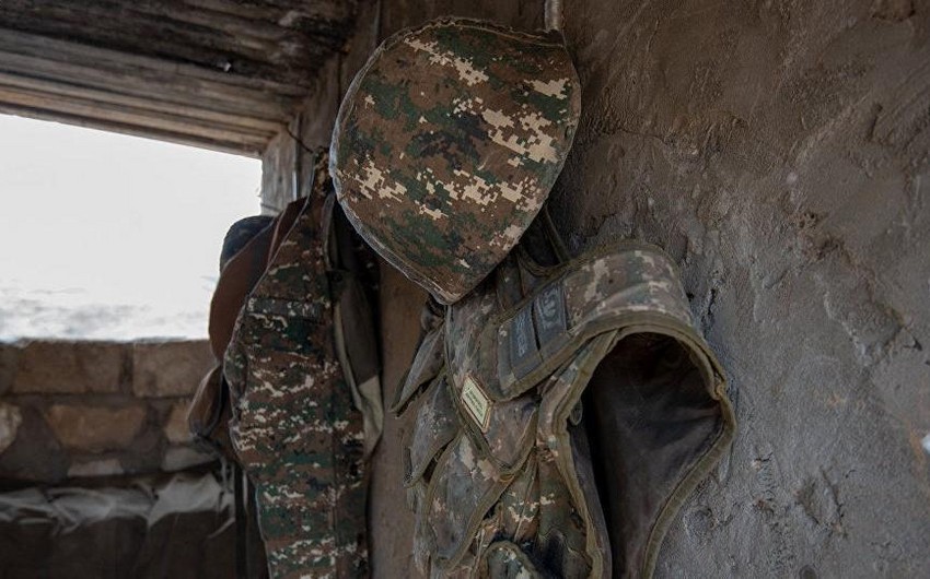 Ermənistan hərbi qulluqçusunun güllələnmiş meyiti aşkarlanıb
