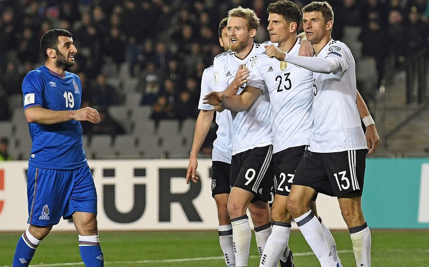 Снижена цена на билеты на матч Германия - Азербайджан