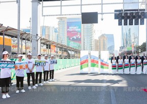 Formula 1: Azerbaijan Grand Prix Opening Ceremony held