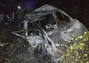 В Турции сгорел автобус, 3 пассажира погибли