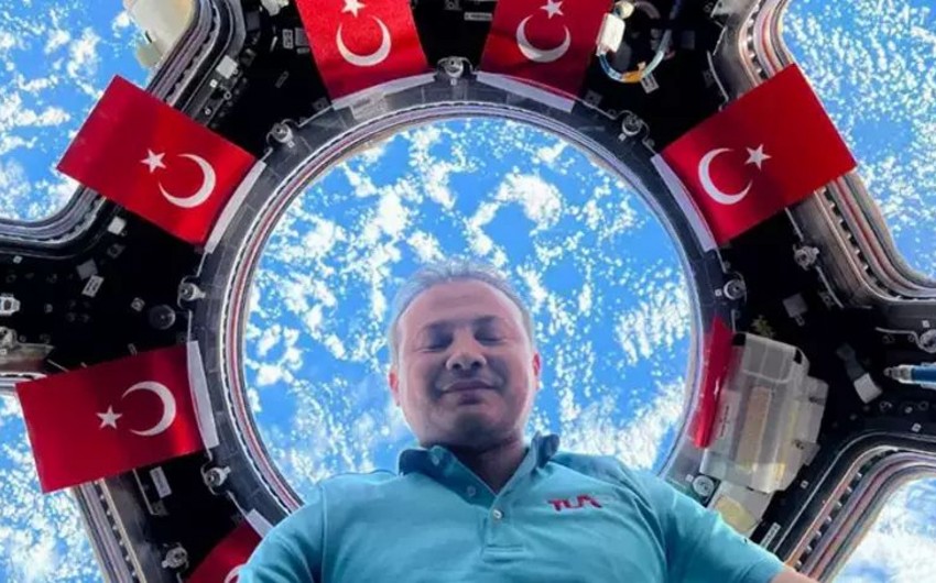 Türkiyənin ilk astronavtının Yerə enməsi 3-cü dəfə təxirə salınıb