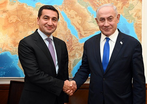Хикмет Гаджиев встретился с Биньямином Нетаньяху