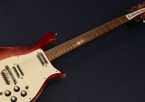 John Lennon's Guitar sold for 910,000 dollars