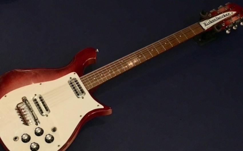 John Lennon's Guitar sold for 910,000 dollars