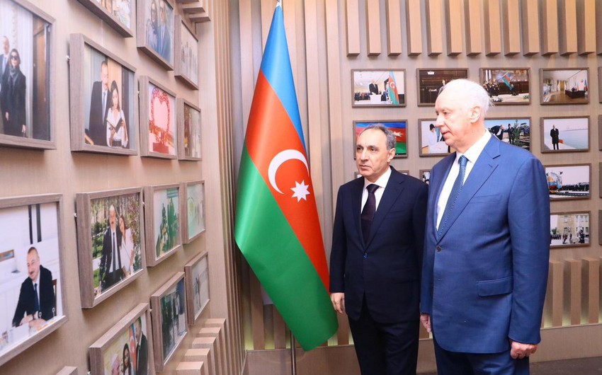 Генпрокурор Азербайджана встретился с председателем Следственного комитета РФ