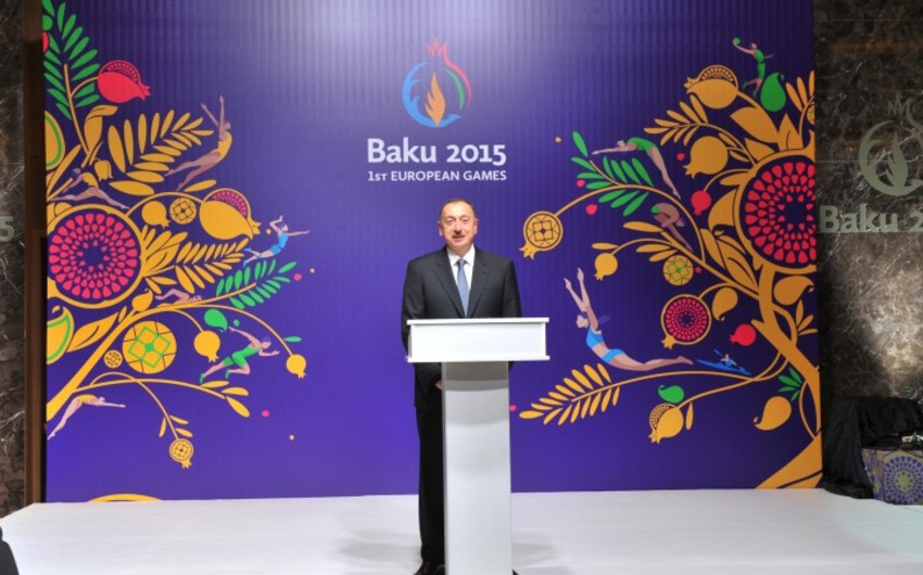 Prezident İlham Əliyev: “ İlk Avropa Oyunlarının standartları Azərbaycanın dinamikliyini özündə əks etdirir” - FOTO