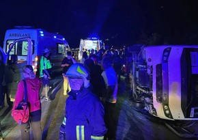 School bus accident in Antalya, Türkiye: 25 injured as student transport plunges into ravine