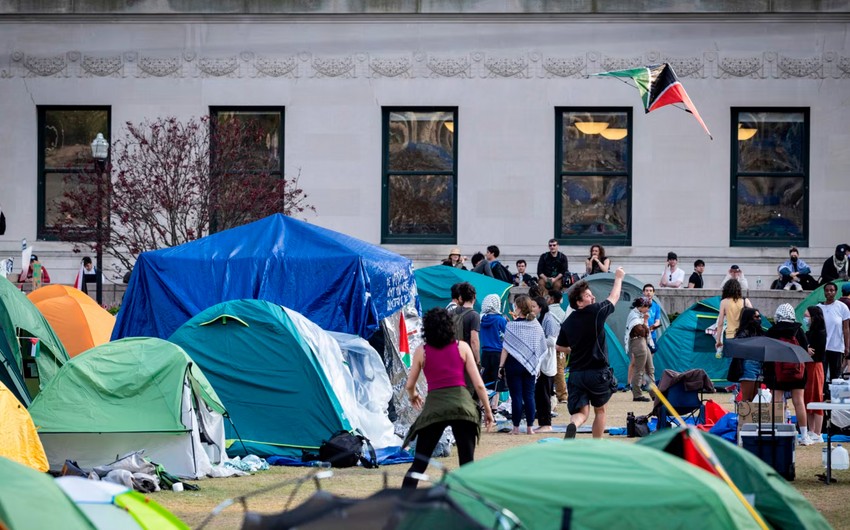 Columbia University cancels main graduation amid protests