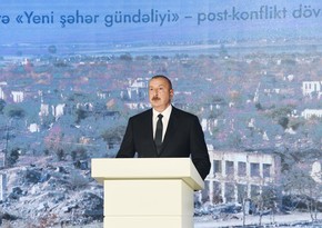 Ilham Aliyev: 'We came back to live here and to live here forever'