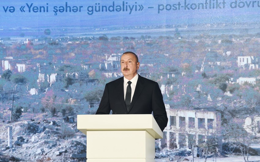 Ильхам Алиев : Мы вернулись сюда, и вернулись сюда навсегда