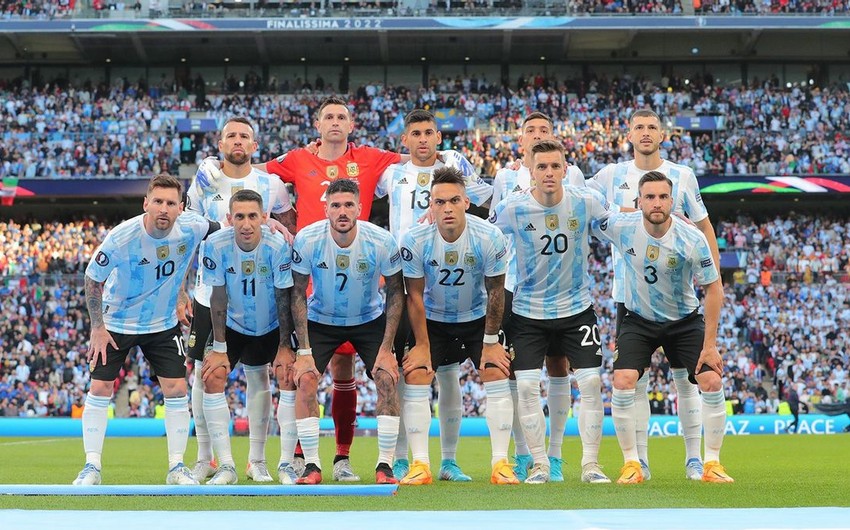 DÇ-2022: Argentina yığmasının heyəti açıqlanıb