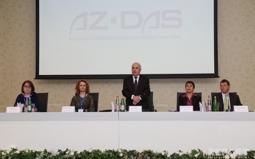 Прошла конференция Азербайджанской Ассоциации дезинфекции, антисептики и стерилизации