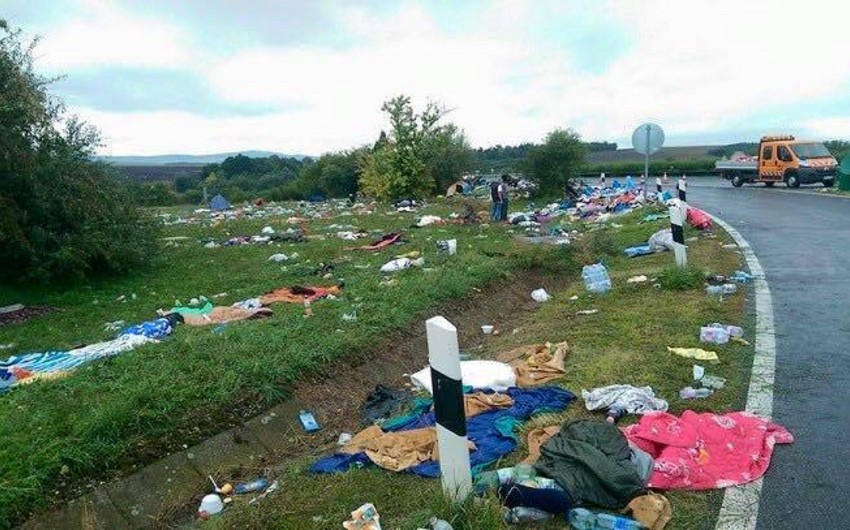 ​Беженцы в Словении оставили после себя 100 тонн мусора