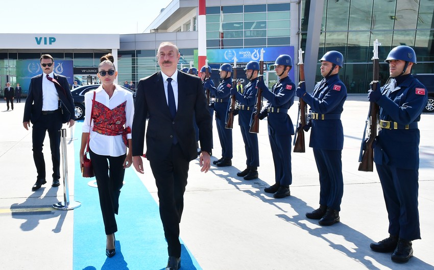 Завершился рабочий визит президента Ильхама Алиева в Турцию
