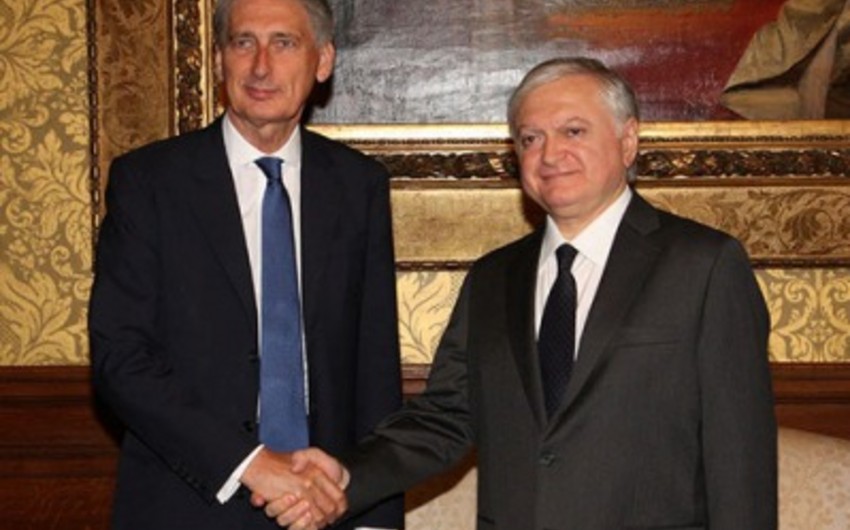 UK and Armenia FMs discussed Nagorno-Karabakh settlement