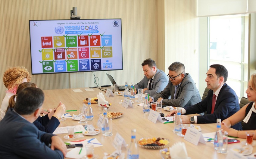 UNDP Resident Representative visits Port of Baku