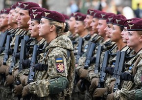 Ukraynada qadınların hərbi xidmət keçməsinə icazə verilib