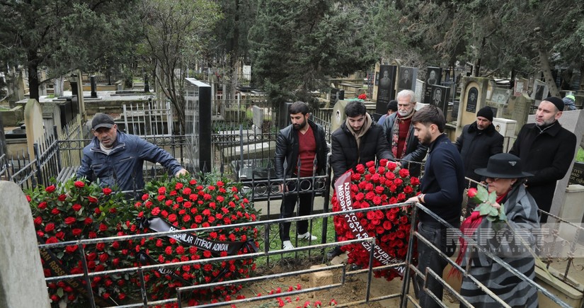  Xalq rəssamı Tofiq Ağababayev dəfn olunub - YENİLƏNİB