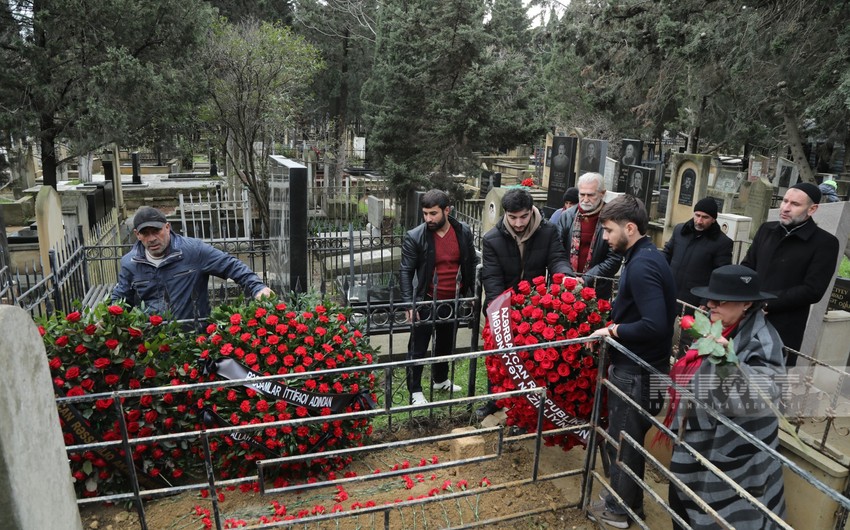  Xalq rəssamı Tofiq Ağababayev dəfn olunub - YENİLƏNİB