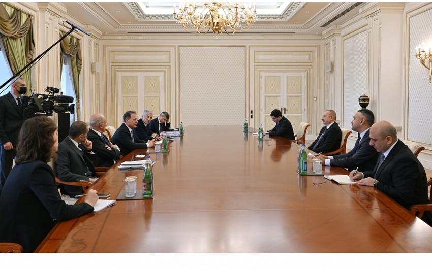 Президент Азербайджана принял замминистра иностранных дел и международного сотрудничества Италии