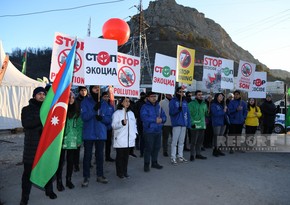 Protest on Khankandi-Lachin road enters its 41st day