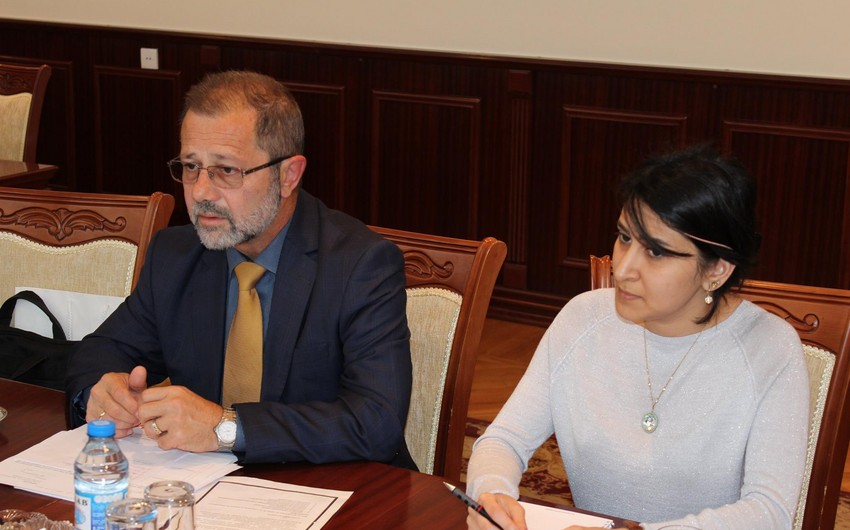 Tahir Budaqov Bolqarıstan Milli Statistika İnstitutunun prezidenti ilə görüşüb