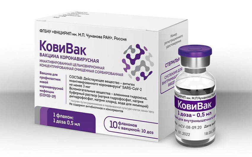 Rusiyada üçüncü koronavirus vaksini qeydiyyata alınıb